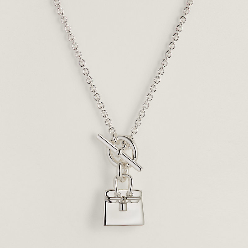 Hermes bag on sale pendant necklace